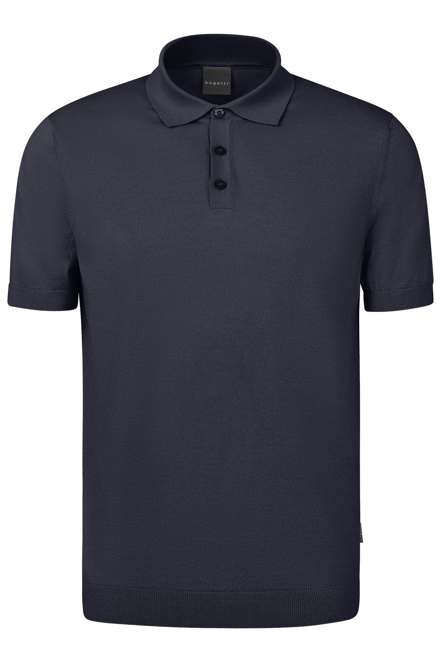 bugatti Poloshirt mit Knopfleiste