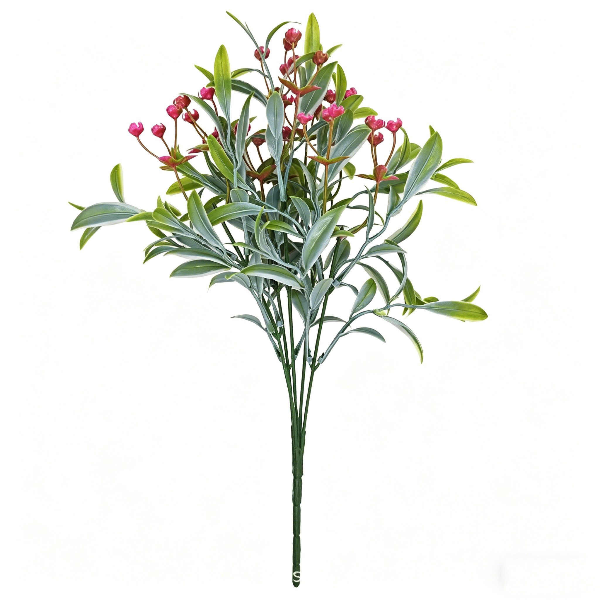 Kunstblume Kunstpflanze Gräser in Vase 4 Artikel, Kunstblume Dekoration, Agger, Höhe 35 cm