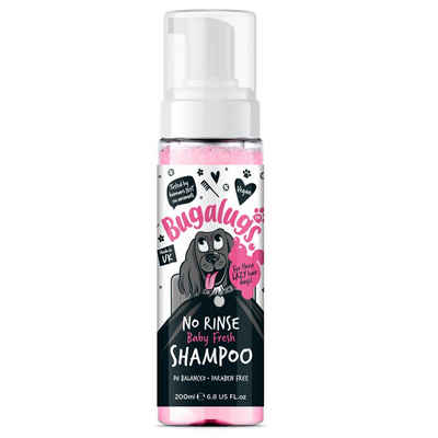 Bugalugs Tiershampoo Bugalugs Hundeshampoo ohne Wasser Baby Fresh 200ml, 200 ml, (1-St), Trockenshampoo, Hunde Shampoo, made in UK