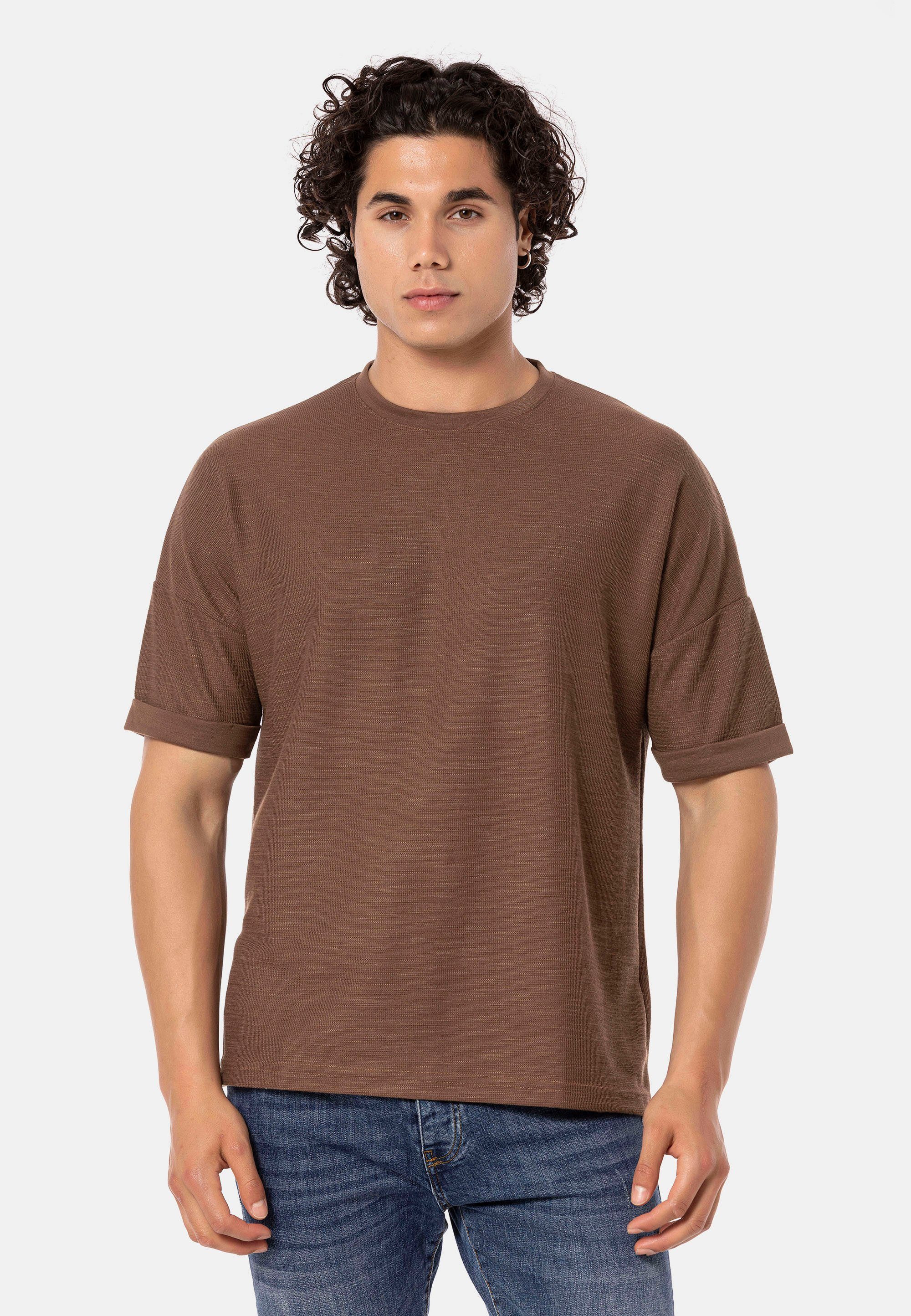 RedBridge T-Shirt Hereford mit Krempelärmeln