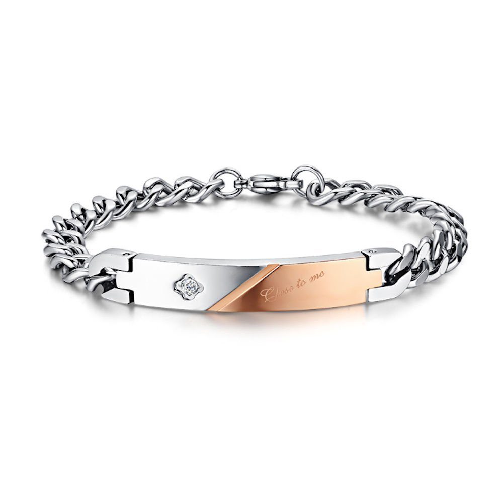 Kim Johanson Armband Set Close To Me (Set, 2-tlg), Pärchen Schmuck mit Herz – Bild 3 von 5