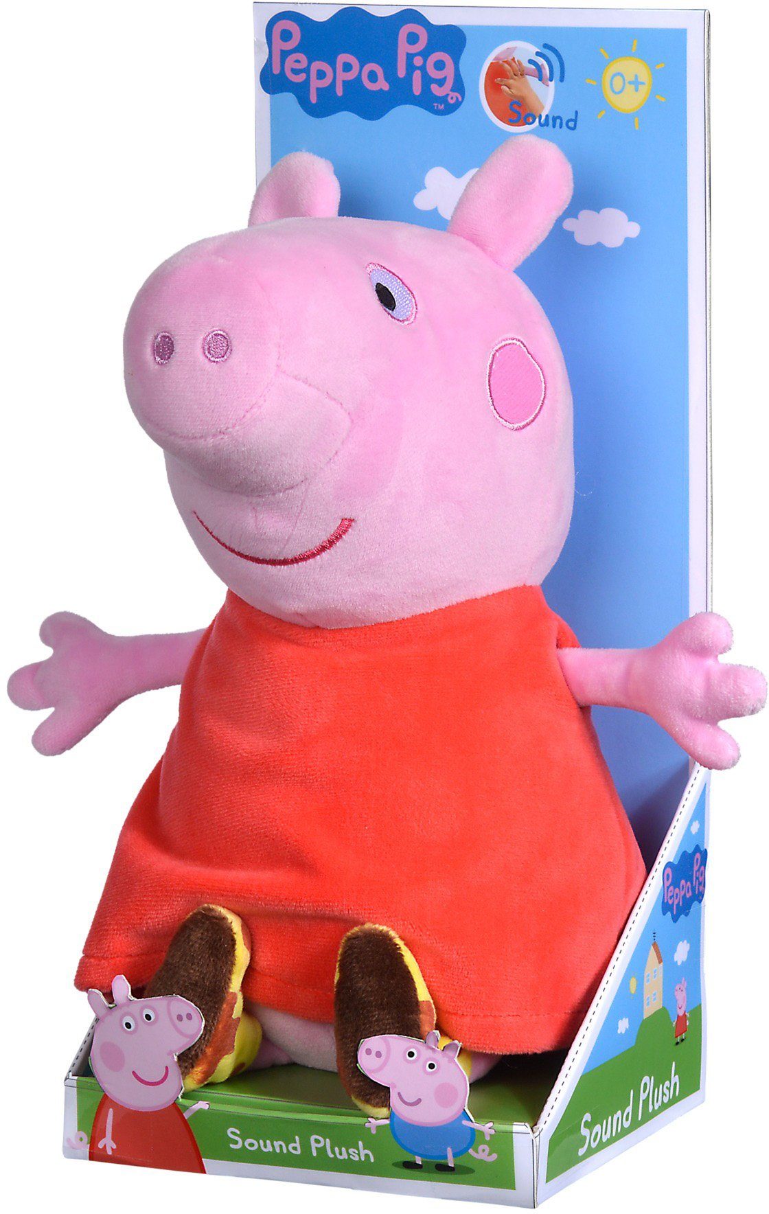 Image of Peppa Pig Plüsch Peppa mit Sound 22cm