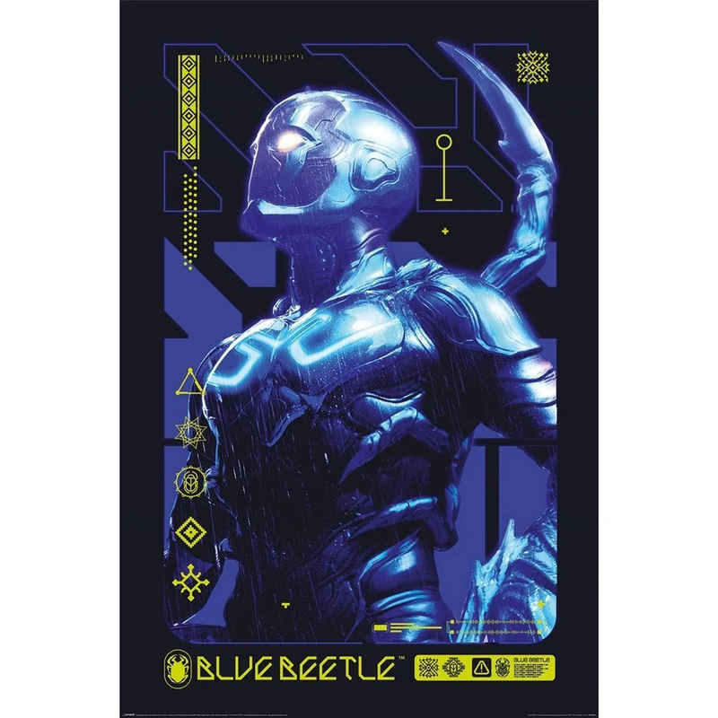 PYRAMID Poster DC Comics Blue Beetle Poster Jaime Reyes, Alien Biotech 61 x 91,5 cm