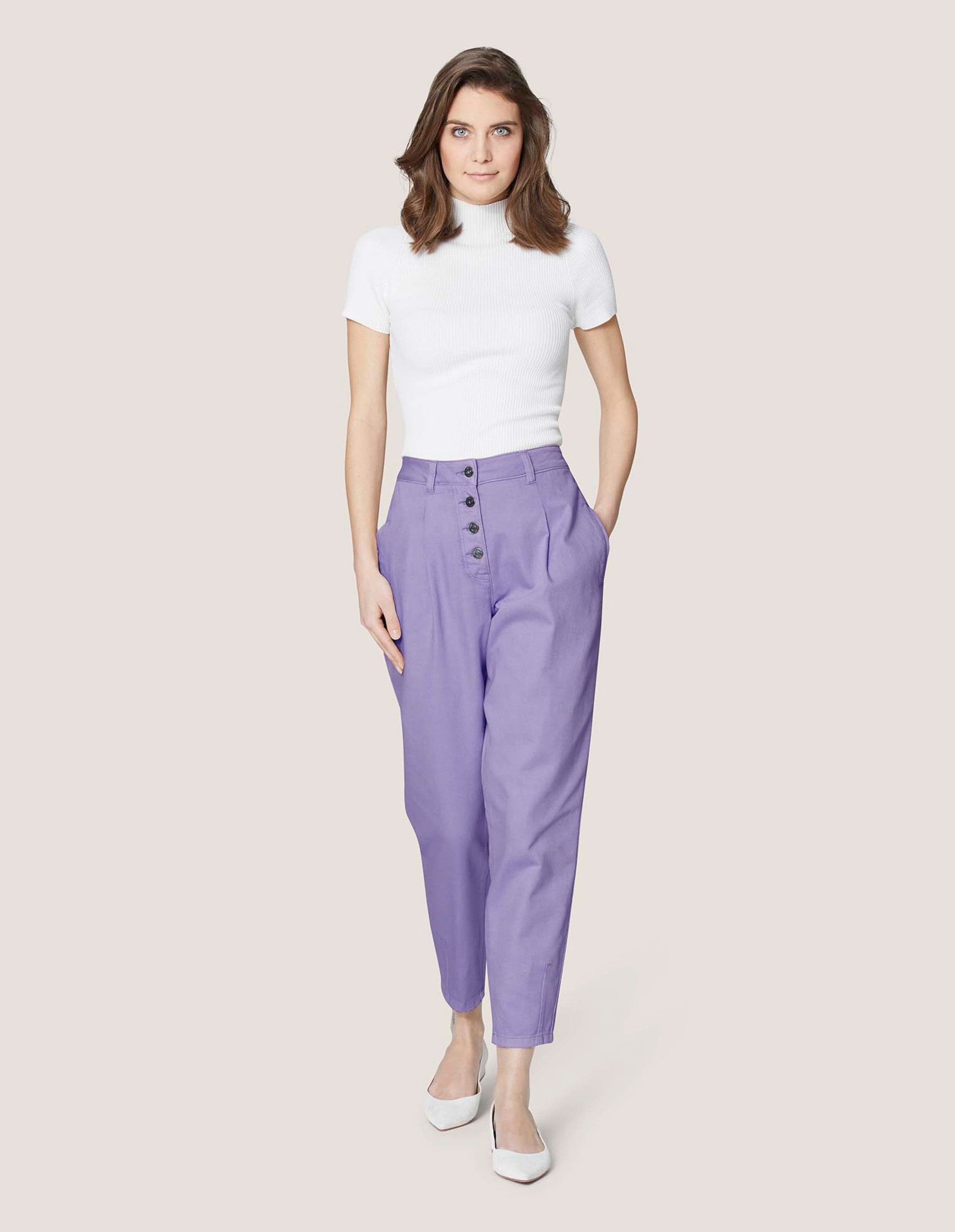 MADELEINE Gerade Jeans It-Jeans mit sichtbarer Knopfleiste