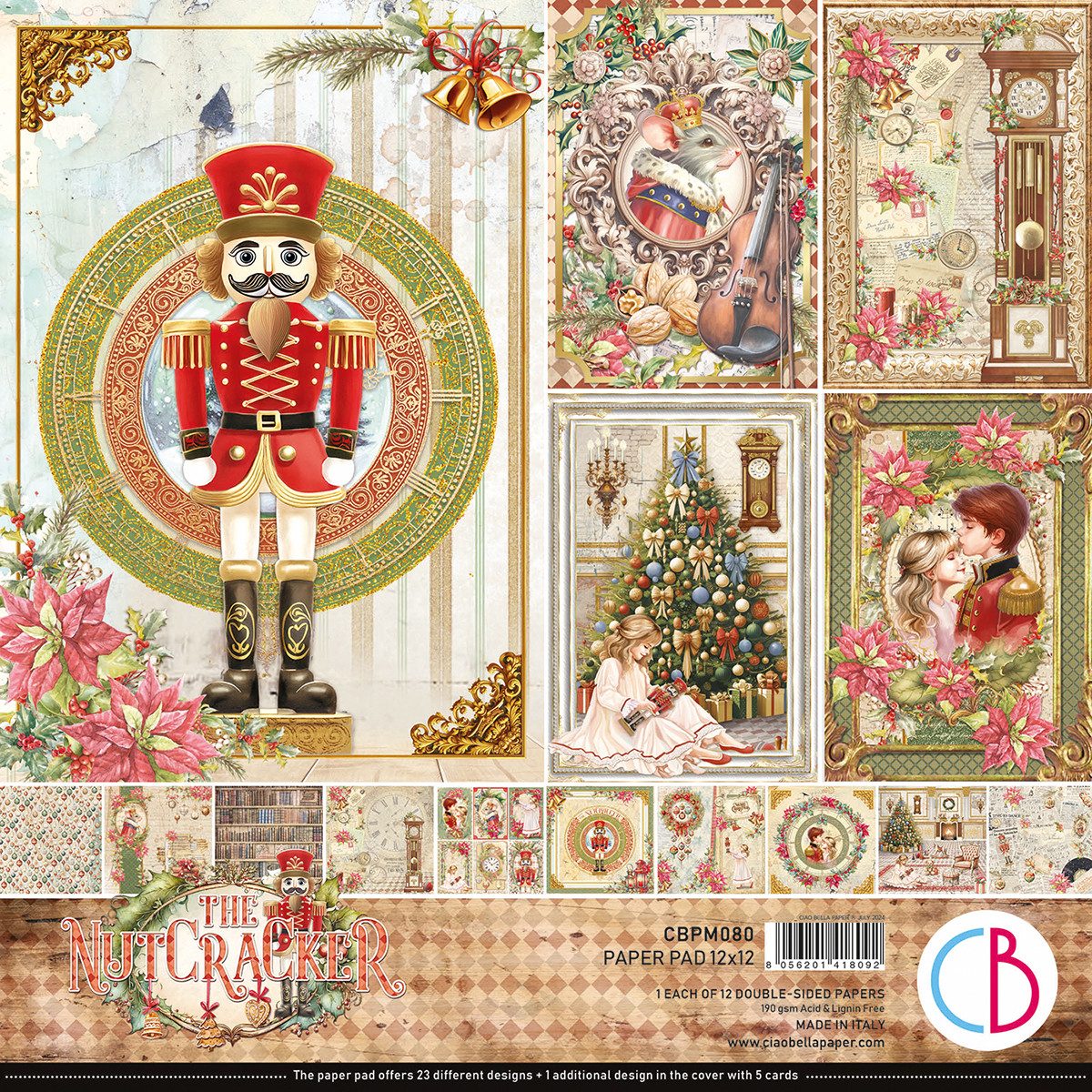 Motivpapier Nutcracker