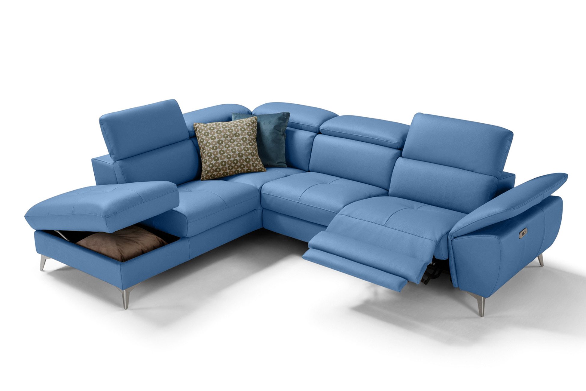 moebeloutlet.de Ecksofa Zürich Ledersofa, mit Relaxfunktion günstig online kaufen