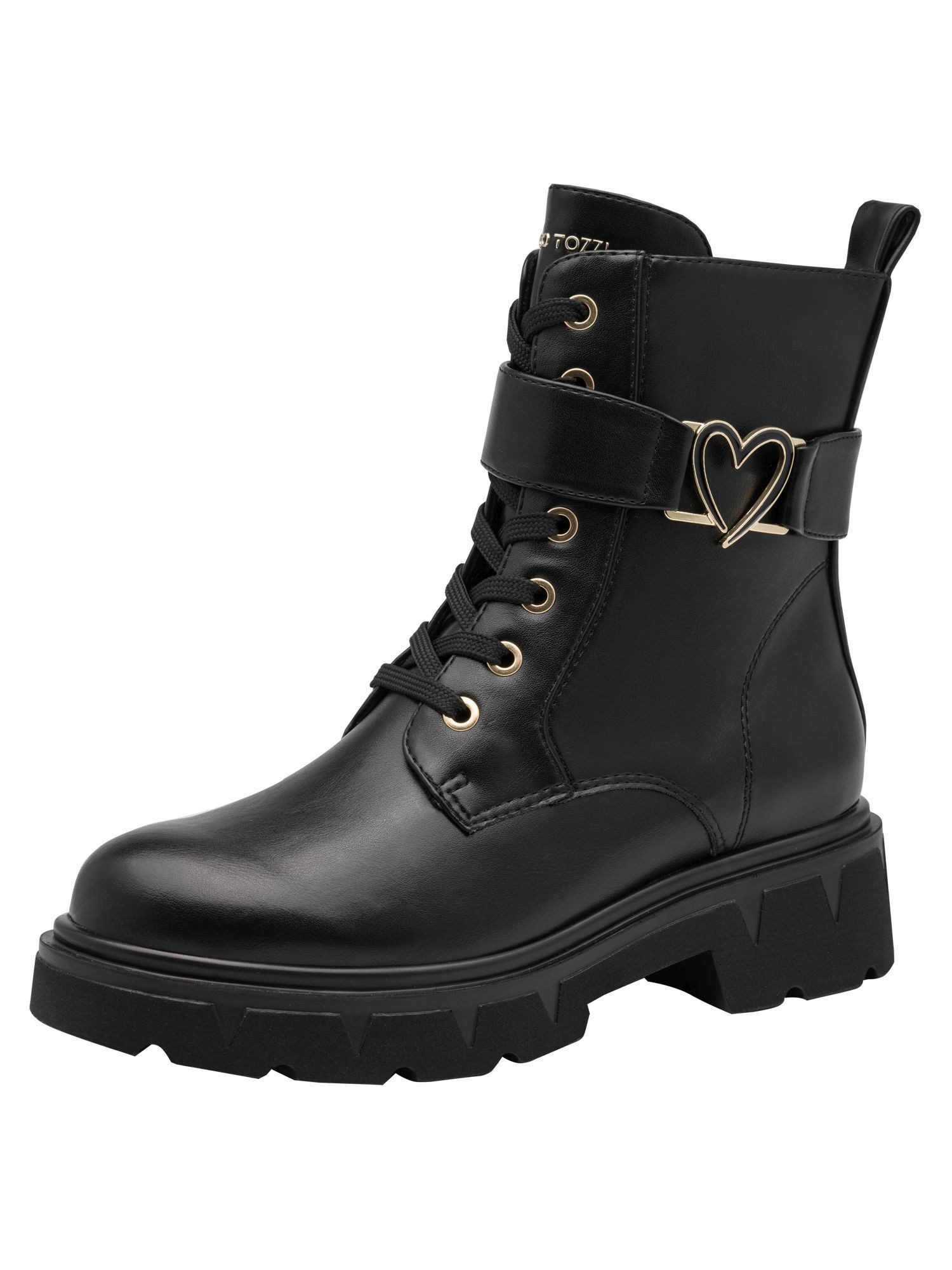 MARCO TOZZI MT FEEL ME mit Blockabsatz Blockabsatz 2-25247-47 Stiefelette