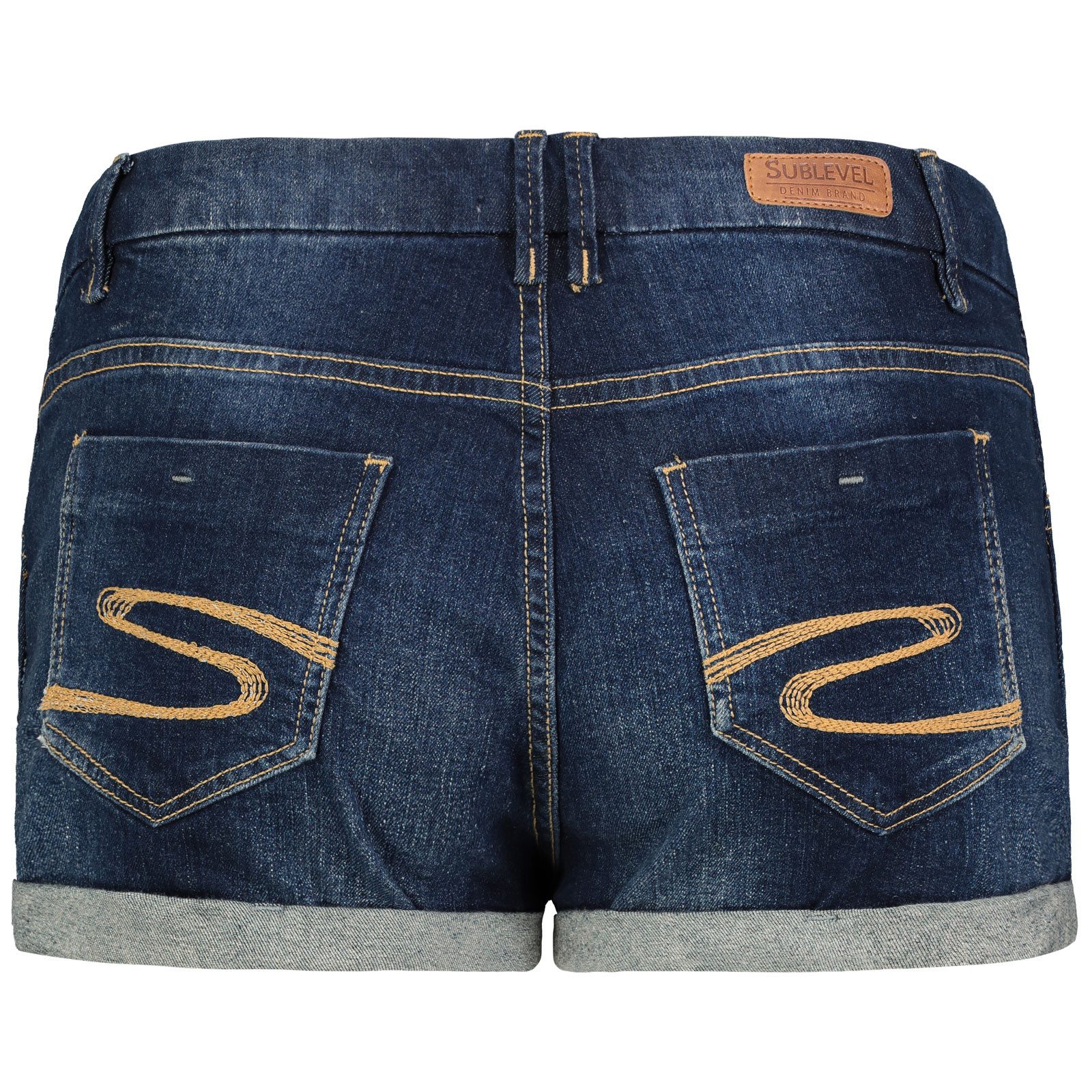 SUBLEVEL Shorts Damen Bermudas kurze Hose Baumwolle Hotpants Chino Sommer H günstig online kaufen