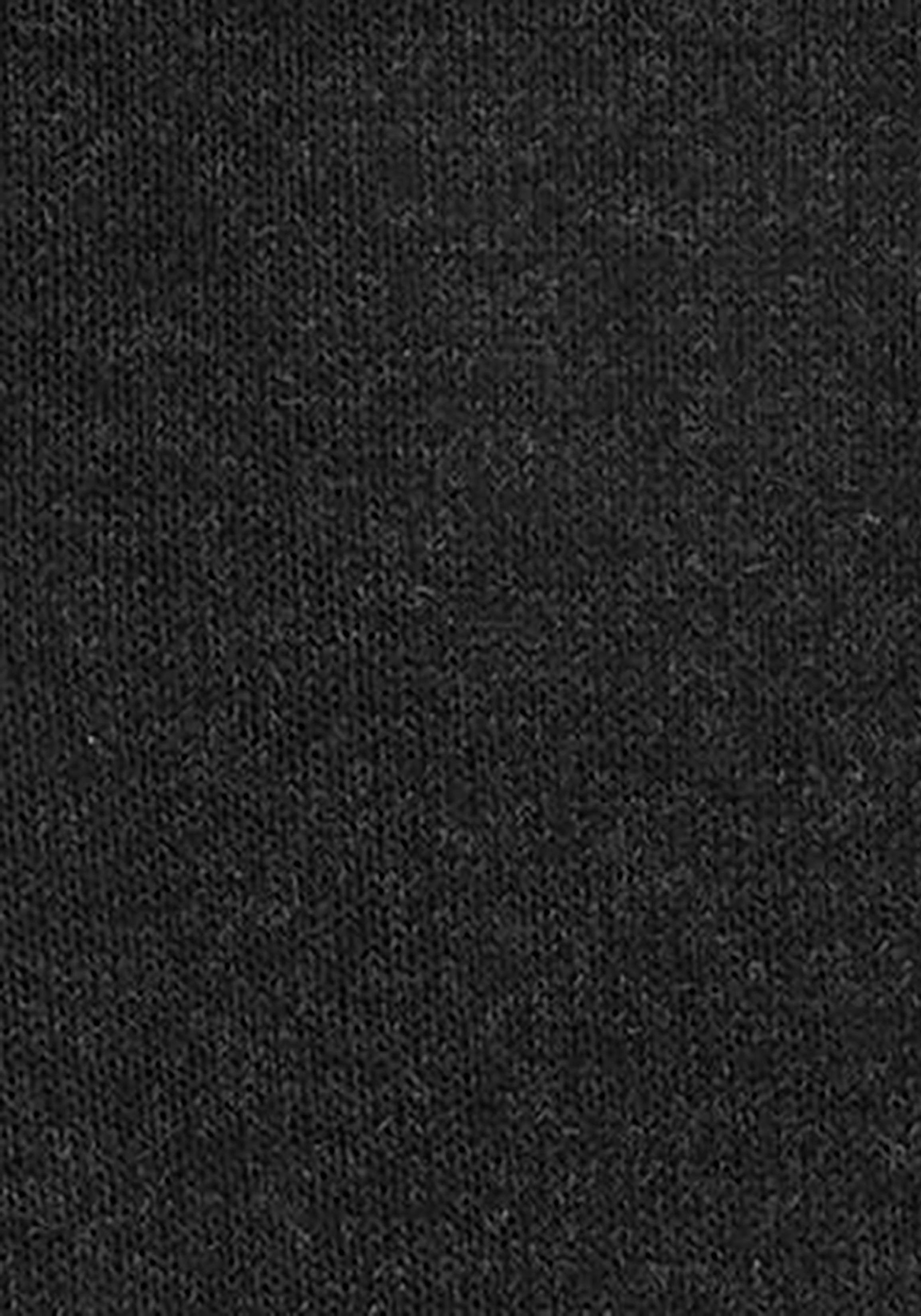 FALKE Businesssocken Logo 1x 1x mit schwarz anthrazit, (2-Paar) Einstrick