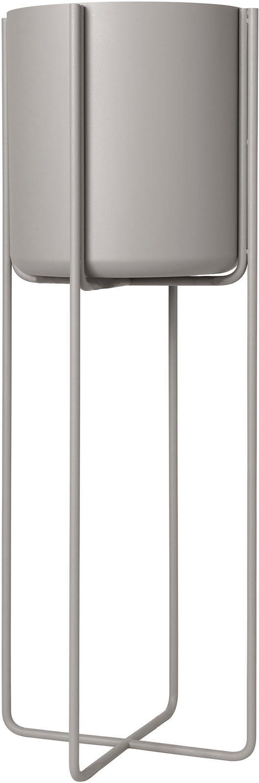 blomus Übertopf Pflanzgefäß mit Gestell -KENA- Mourning Dove günstig online kaufen