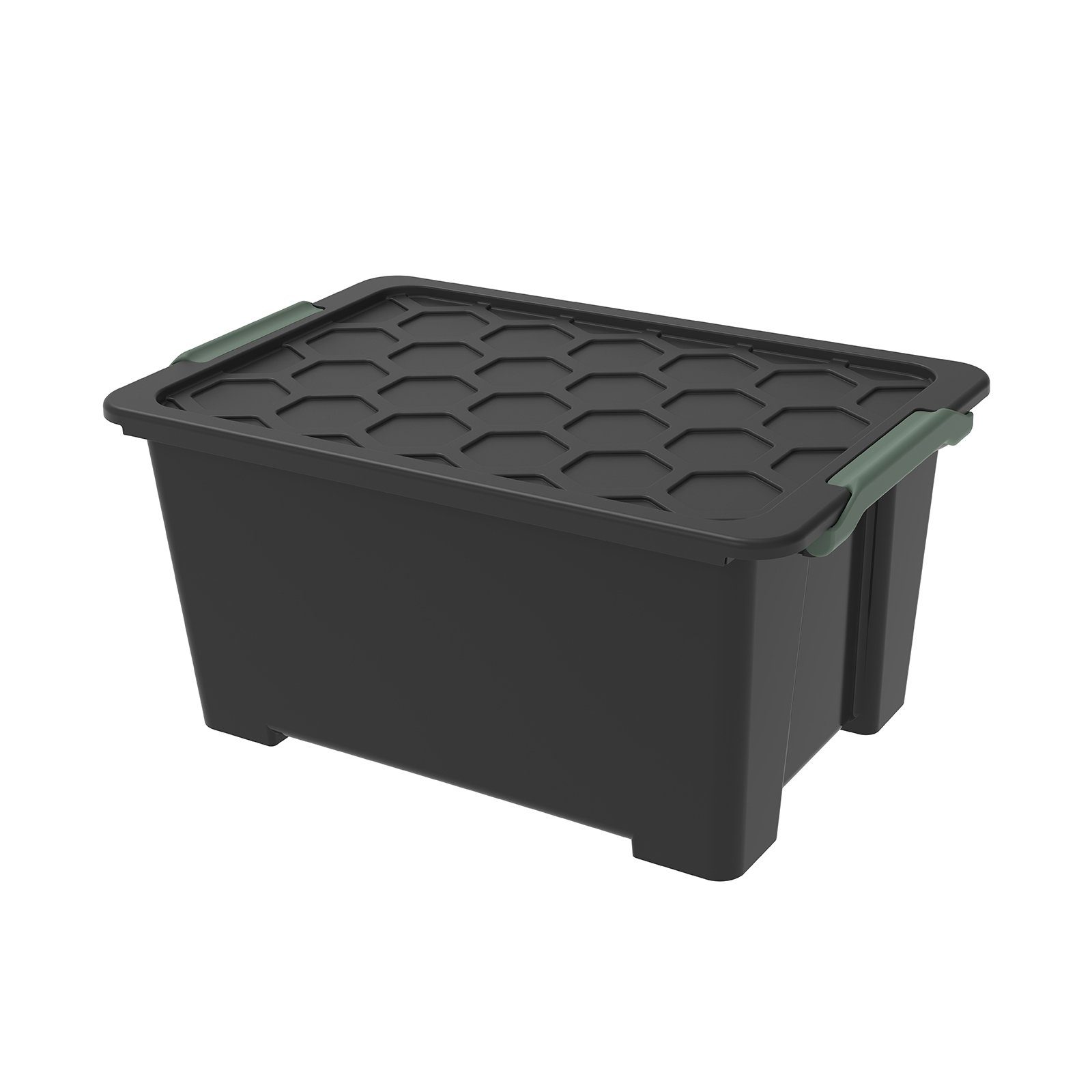 ROTHO Aufbewahrungsbox Evo Safe Keeping Aufbewahrungsbox 44l mit Deckel,  lebensmittelechter Kunststoff (PP) BPA-frei