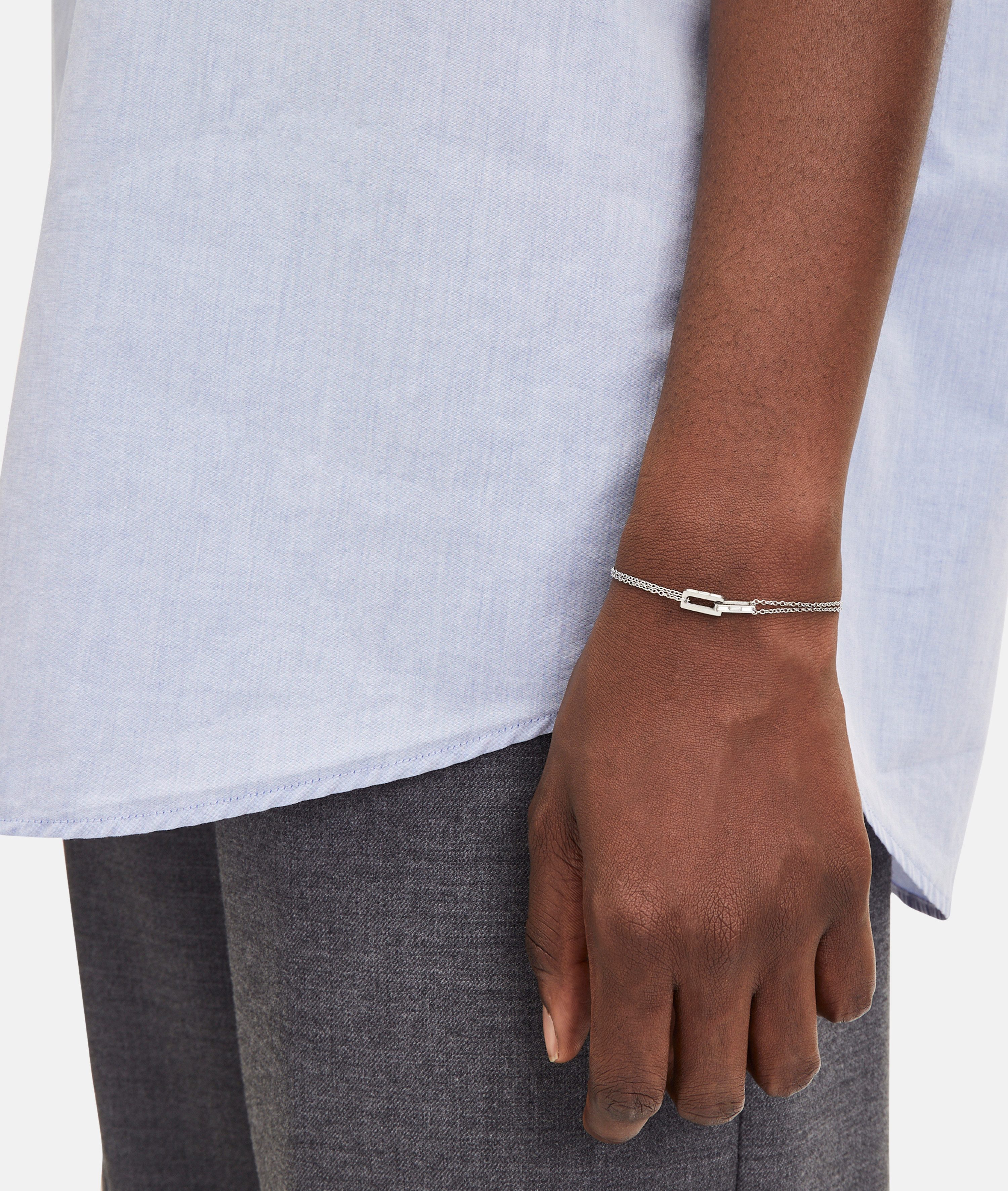 Liebeskind Berlin Armband Schmuck Geschenk Edelstahl Armkette The Festive Mini Link Sparkle, mit Zirkonia (synth)
