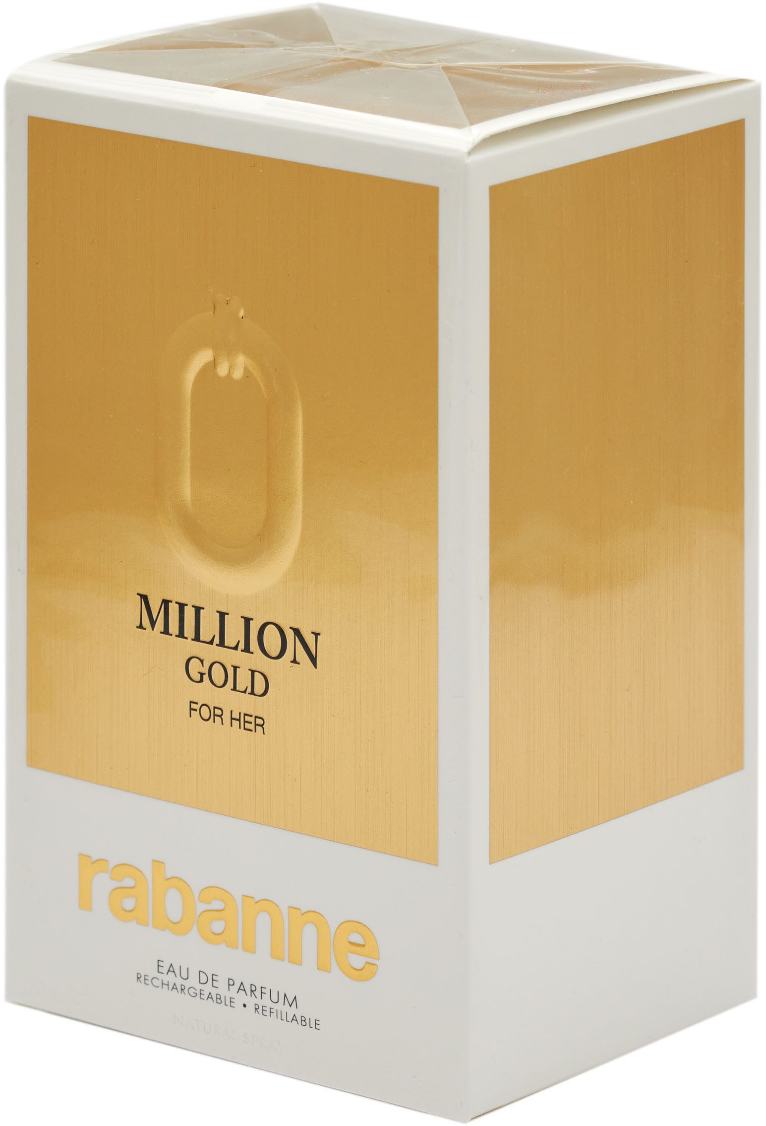 paco rabanne Eau de Parfum Rabanne Million Gold Intense for Her, mit blumigen und mineralischen Noten