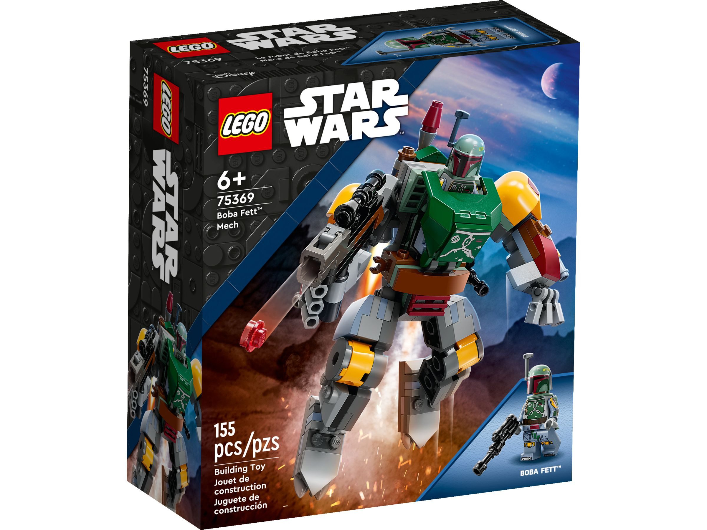 LEGO® LEGO® Star Wars™ 75369 Boba Fett™ Mech Konstruktionsspielsteine, (155 günstig online kaufen
