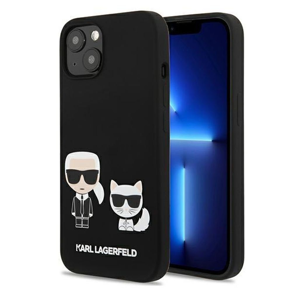 KARL LAGERFELD Handyhülle Karl Lagerfeld KLHCP13SSSKCK iPhone 13 mini 5 ...