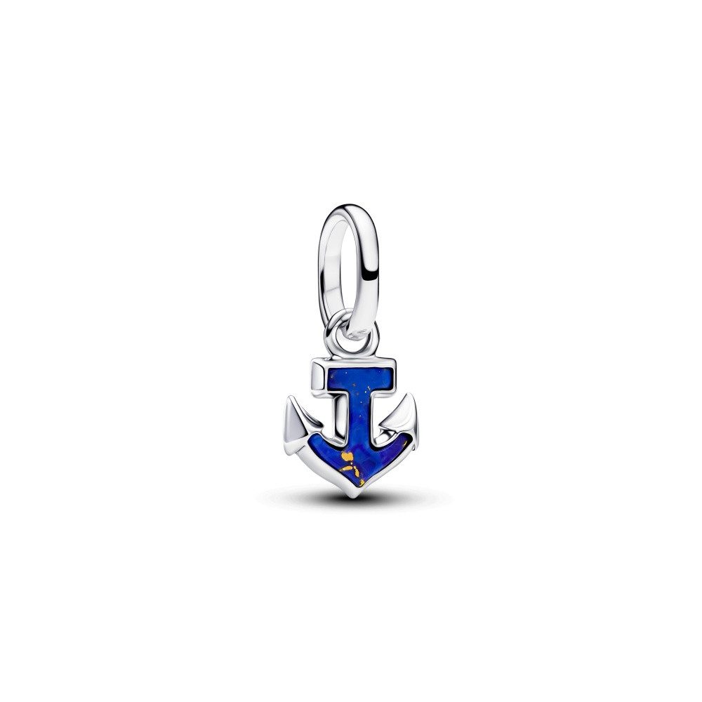 Pandora Charm-Einhänger Pandora ME Blauer Anker Mini Charm-Anhänger 794610C01 (1-tlg)