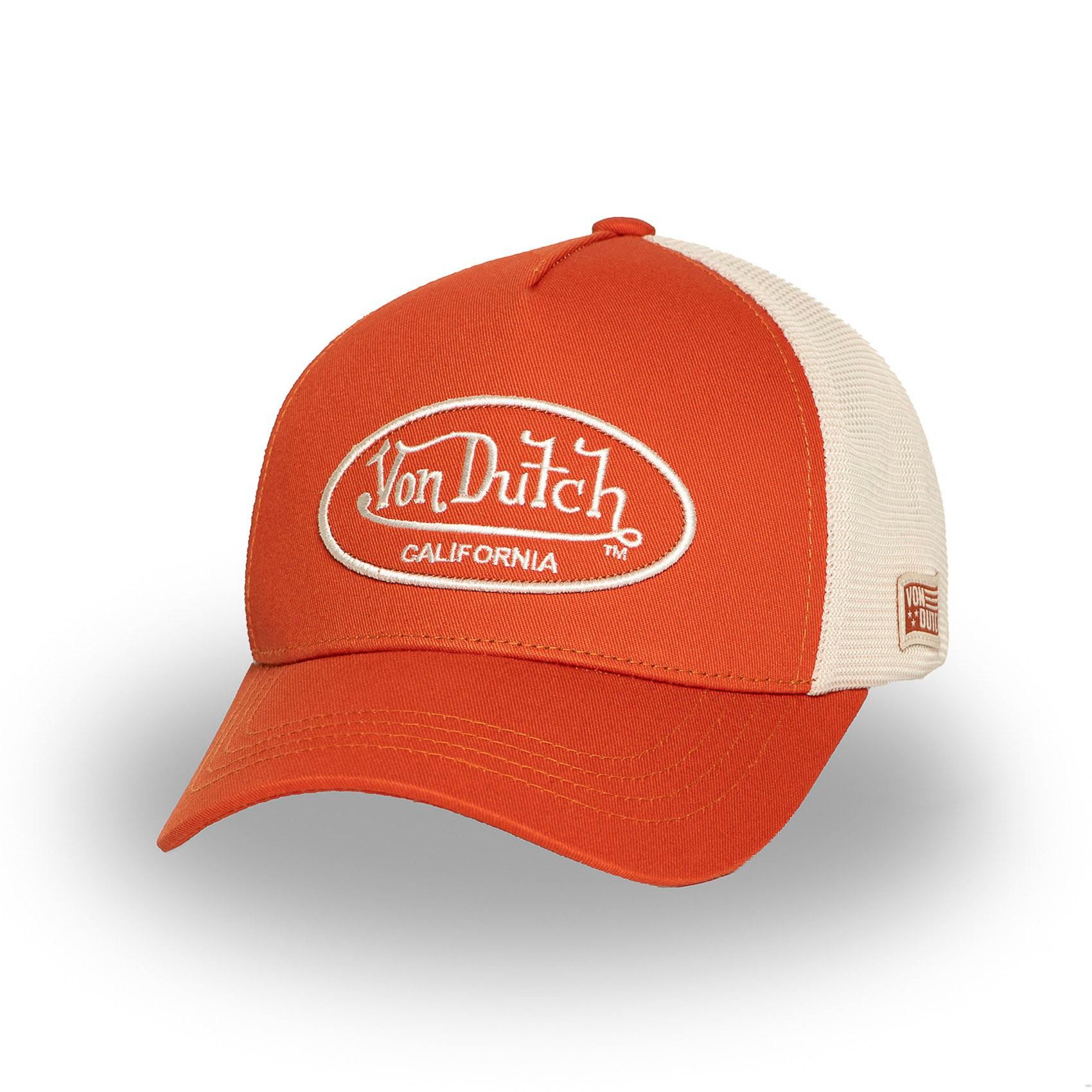 Von Dutch Trucker Cap Von Dutch Originals Trucker Cap - CALIFORNIA Twill Embroidery (Basecap, Meshcap, Trucker Kappe)