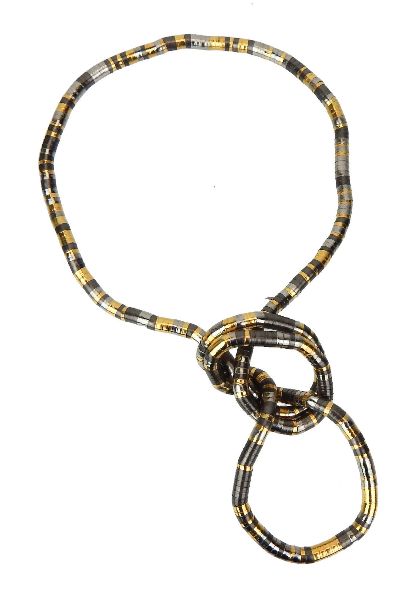Ella Jonte Schlangenkette, 2 in1 Halskette & Armband – formbar – Ethno Stat günstig online kaufen
