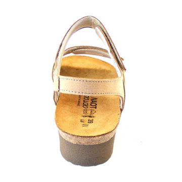NAOT Naot Aisha weit natur Damen Schuhe Sandalen Leder Nubuk Fußbett 16557 Sandalette