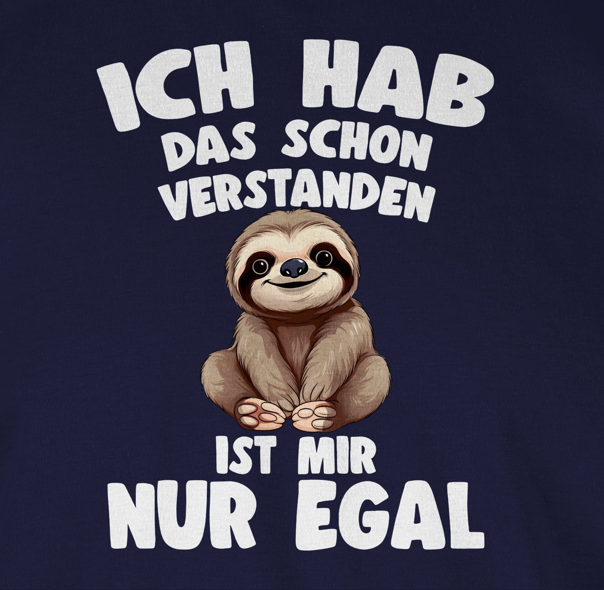 Shirtracer Rundhalsshirt Ich hab das schon verstanden ist mir nur egal I Lu günstig online kaufen