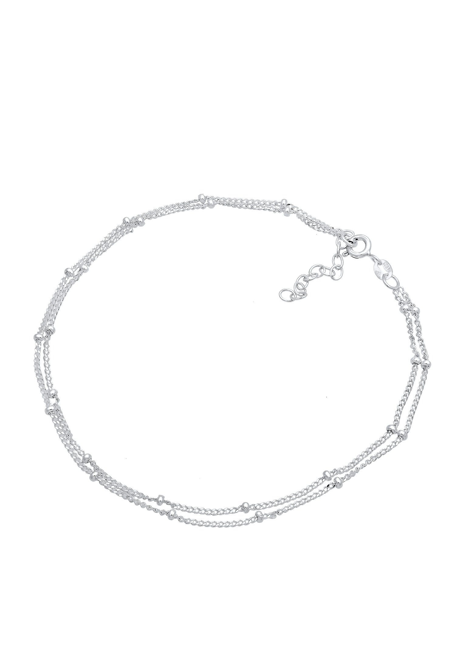 Elli Fußkette Fußkette mit Kugeln zeitlos 925 Silber, Kugel günstig online kaufen