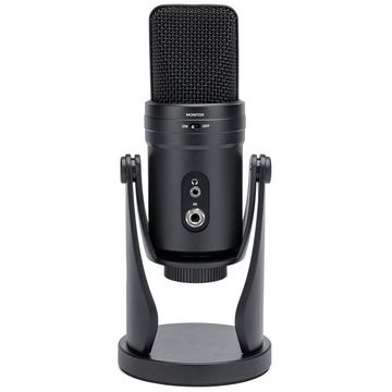 Samson Mikrofon G-Track Pro USB-Mikrofon mit Spinne Schwarz