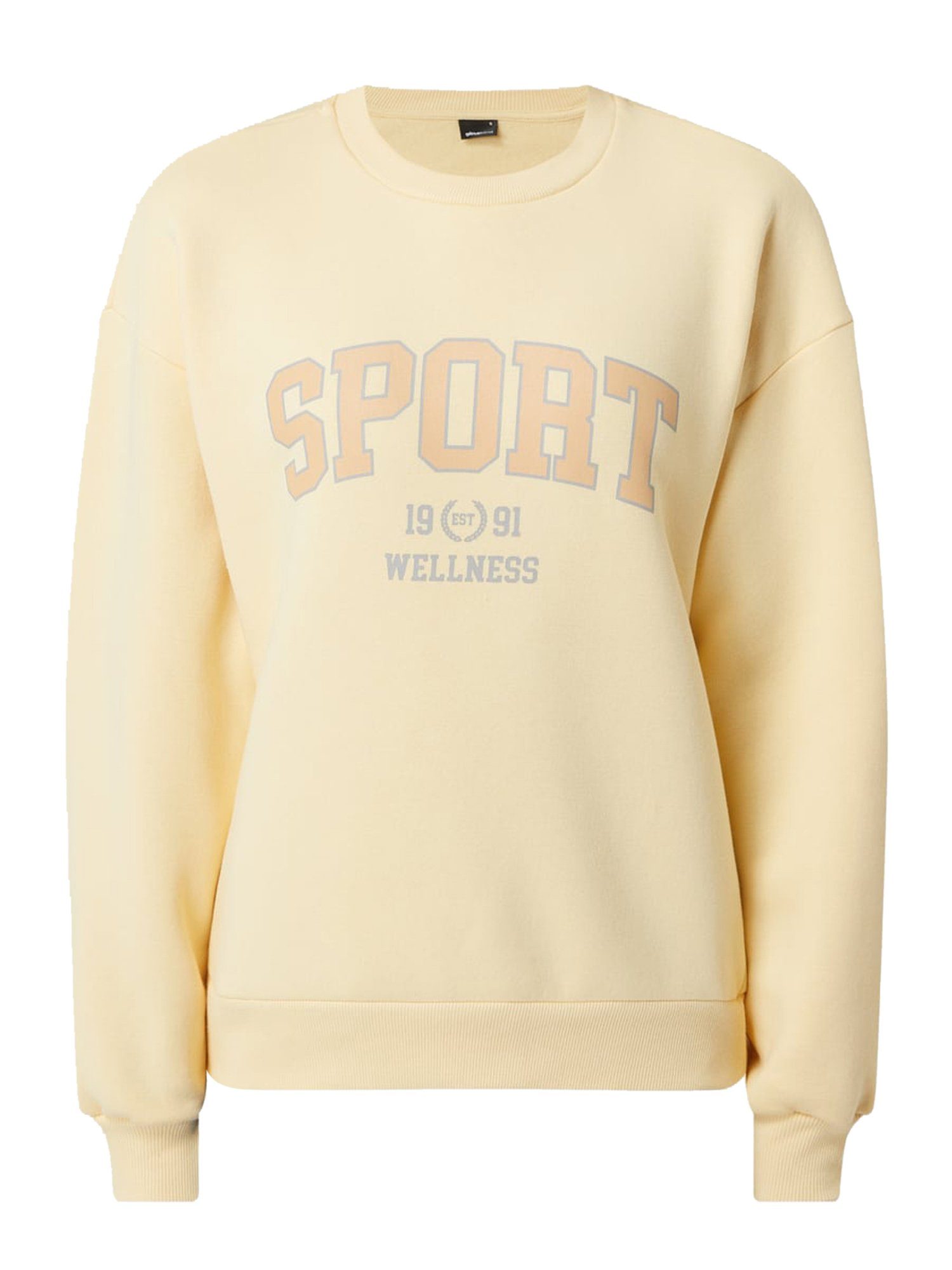 Pullover Freshlions Sweater Gelb Eve Tricot Gina