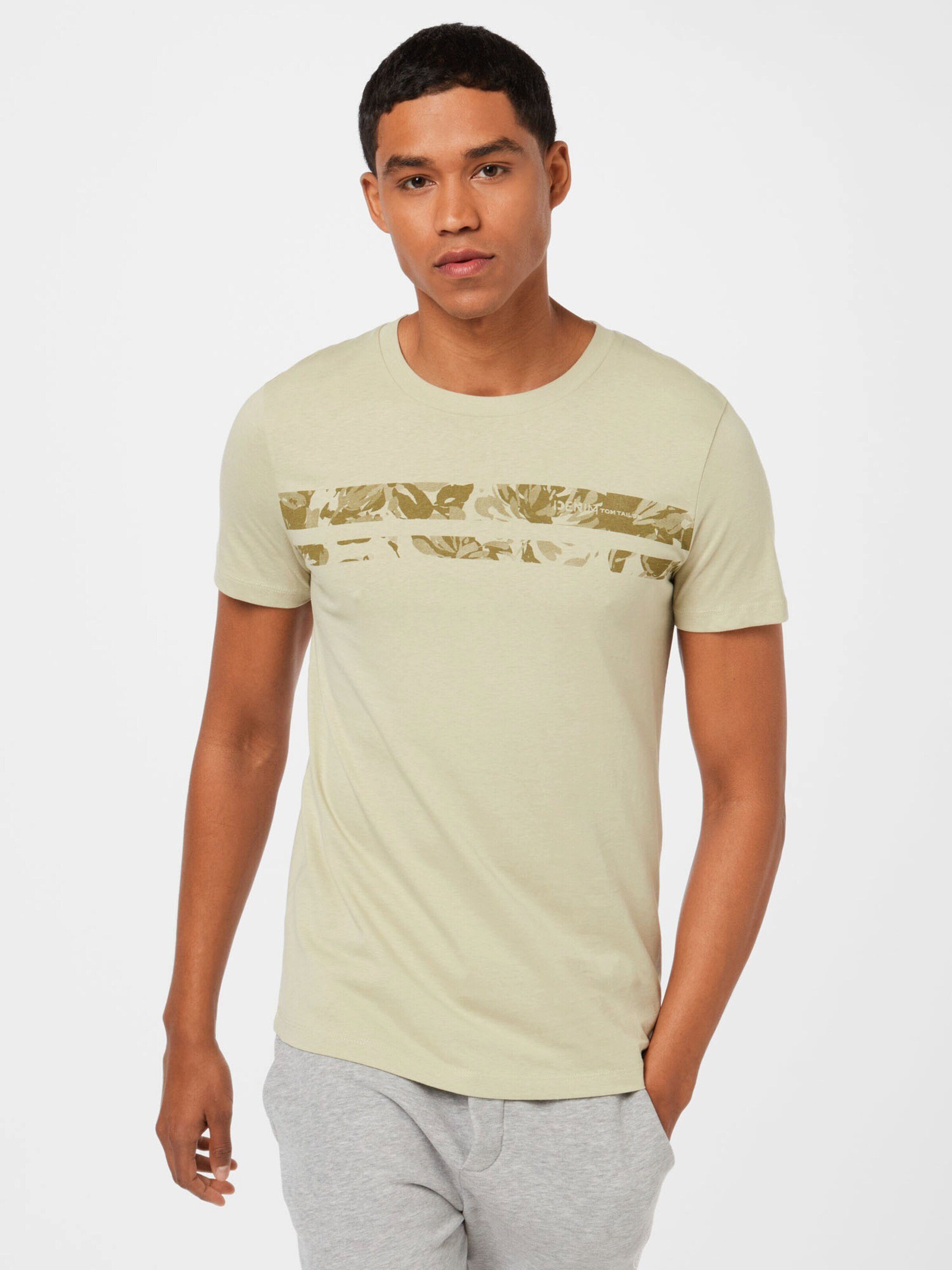 TOM TAILOR Denim T-Shirt 28855 (1-tlg) Green Laurel