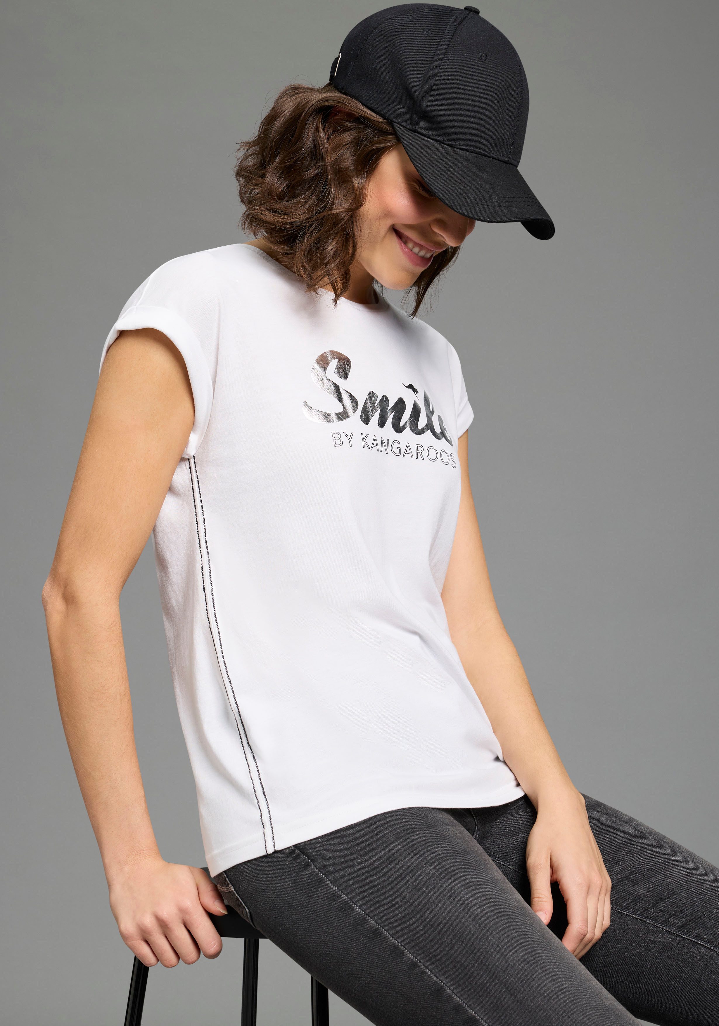 KangaROOS T-Shirt mit Print günstig online kaufen