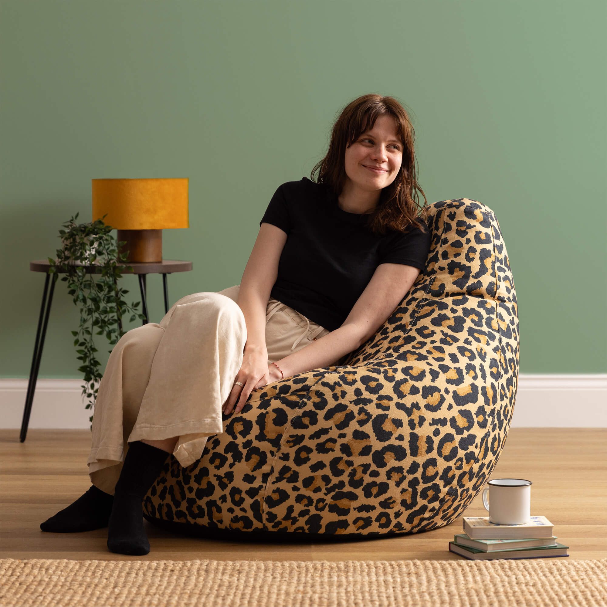 icon Sitzsack Sessel mit Liege aus Kyoto „Dalton“, Sitzsack XXL Gaming Sitz günstig online kaufen