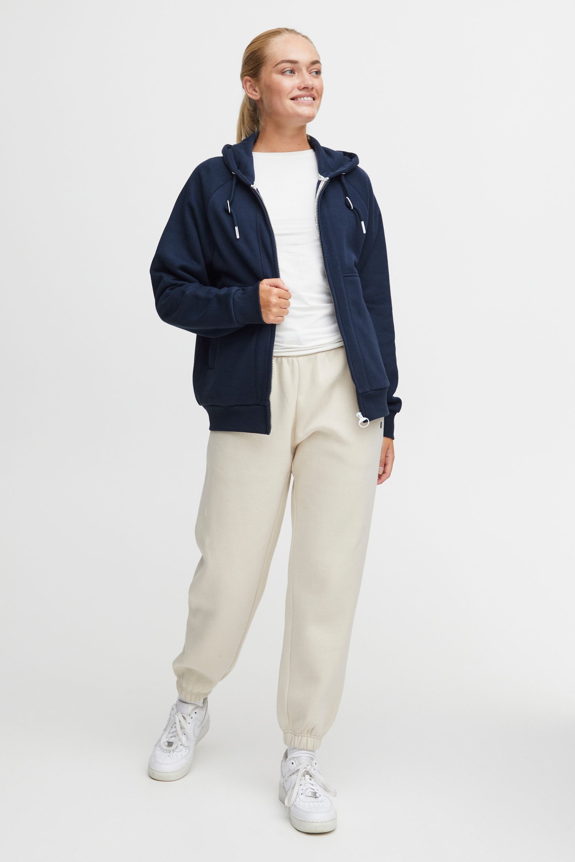 OXMO Sweatjacke OXAndie Modischer Pullover günstig online kaufen