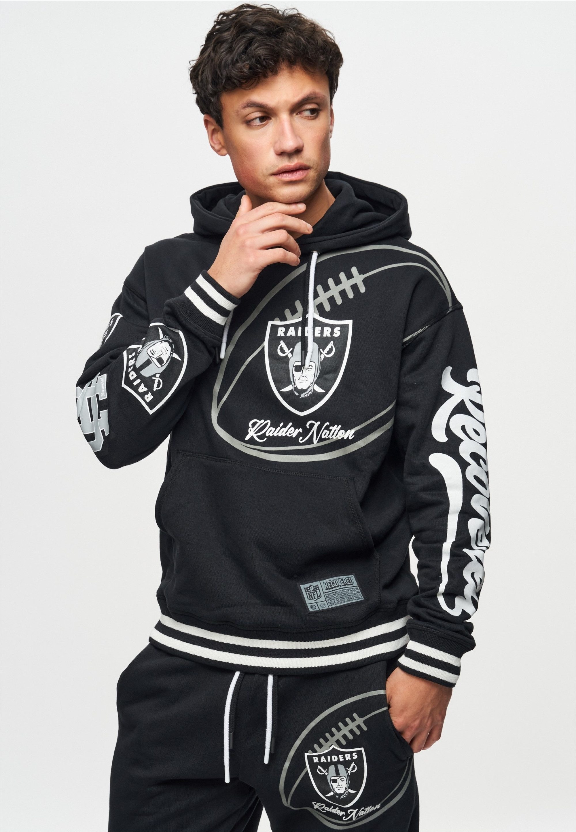 Recovered Kapuzensweatshirt NFL Raiders Nation im günstig online kaufen