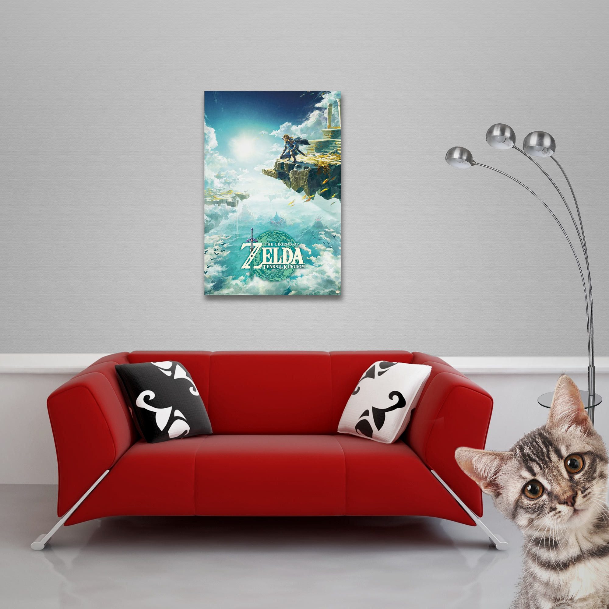 Poster Legend of Zelda, The - Poster - Tears of the Kingdom + Zusatzartikel