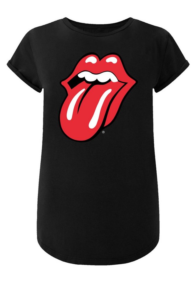 F4NT4STIC T-Shirt The Rolling Stones Rote Zunge Print, Unter fairen  Arbeitsbedingungen produziert