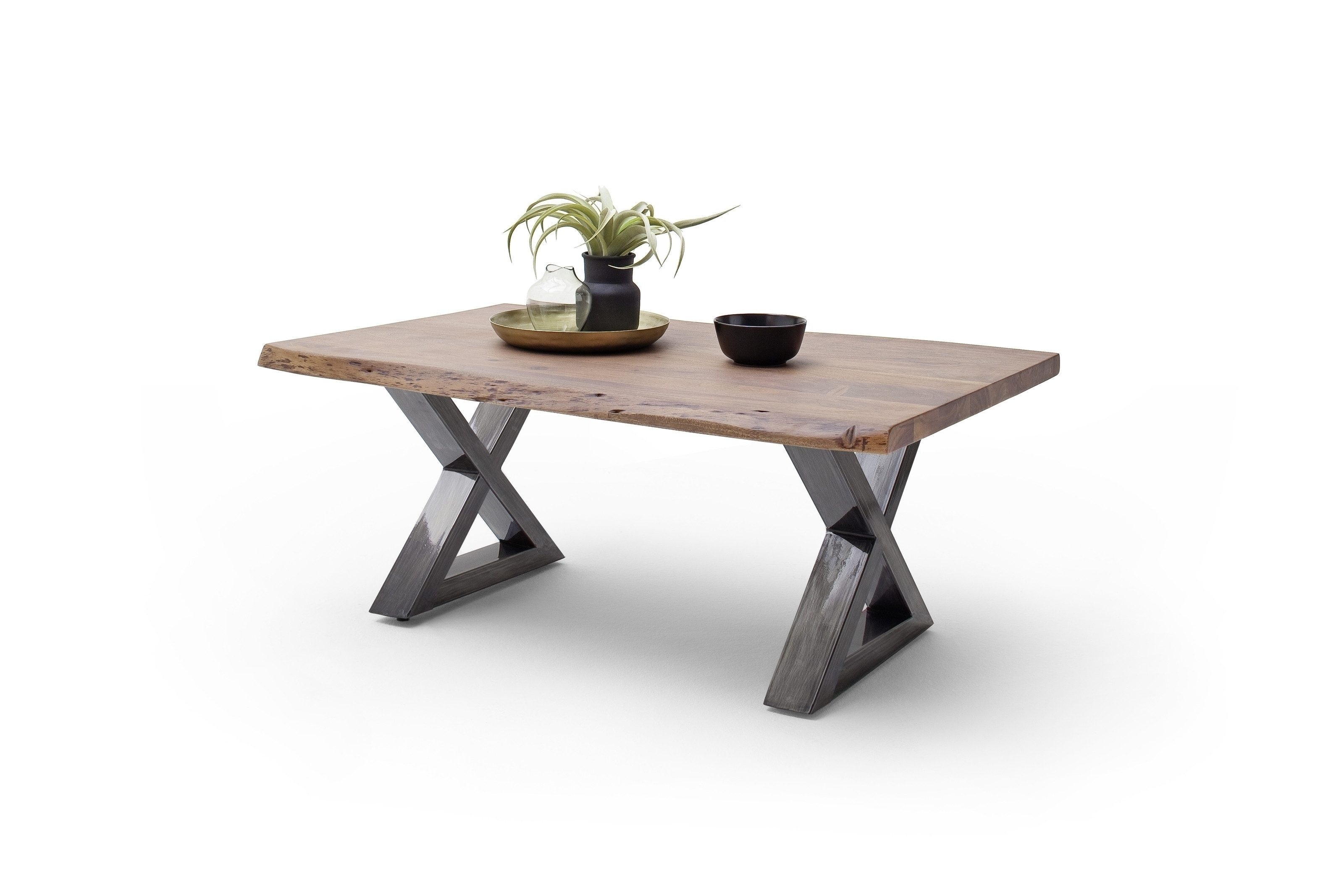 freiraum Couchtisch CARTAGENA, in Akazie massiv walnussfarben - 110x45x70 (BxHxT)
