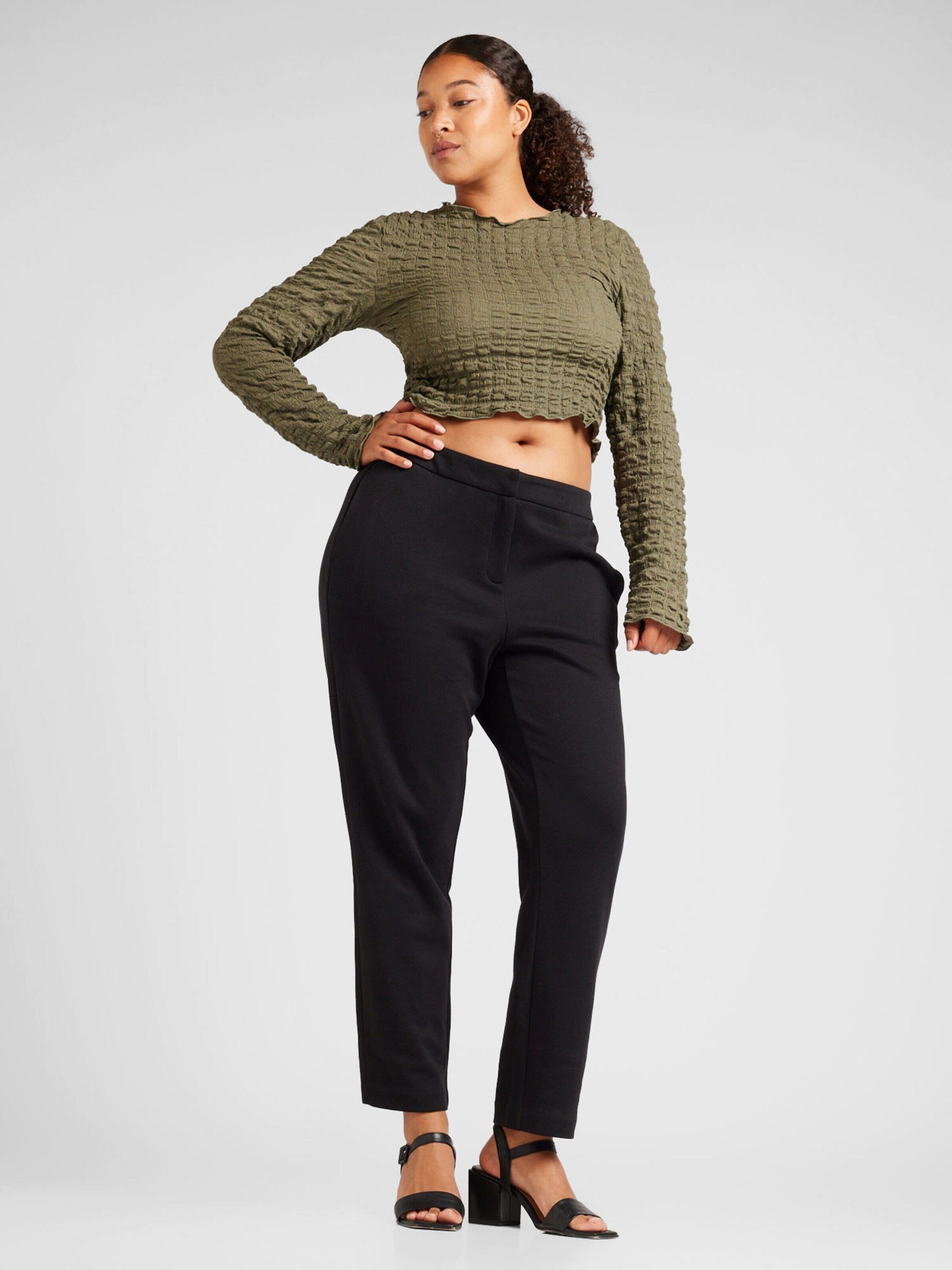 Noisy may Langarmshirt NMZAHARA (1-tlg) Drapiert/gerafft günstig online kaufen