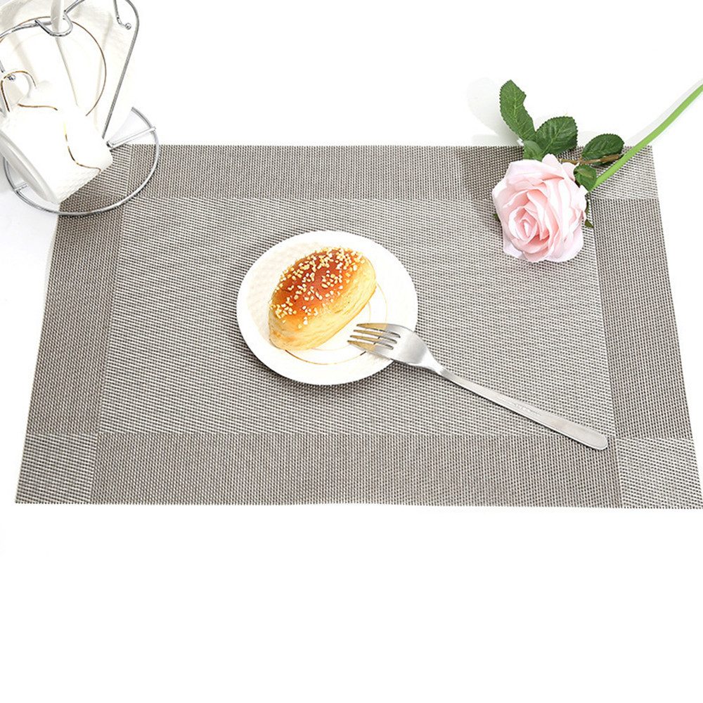 Coonoor Platzset Abwischbar Tischsets Hitzebeständig Platzdeckchen günstig online kaufen