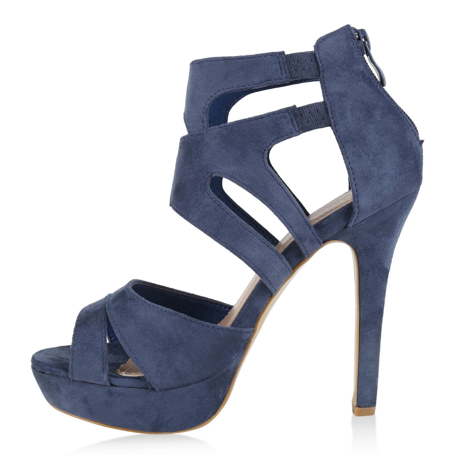 VAN HILL 811837 Plateausandaletten Bequeme Schuhe günstig online kaufen