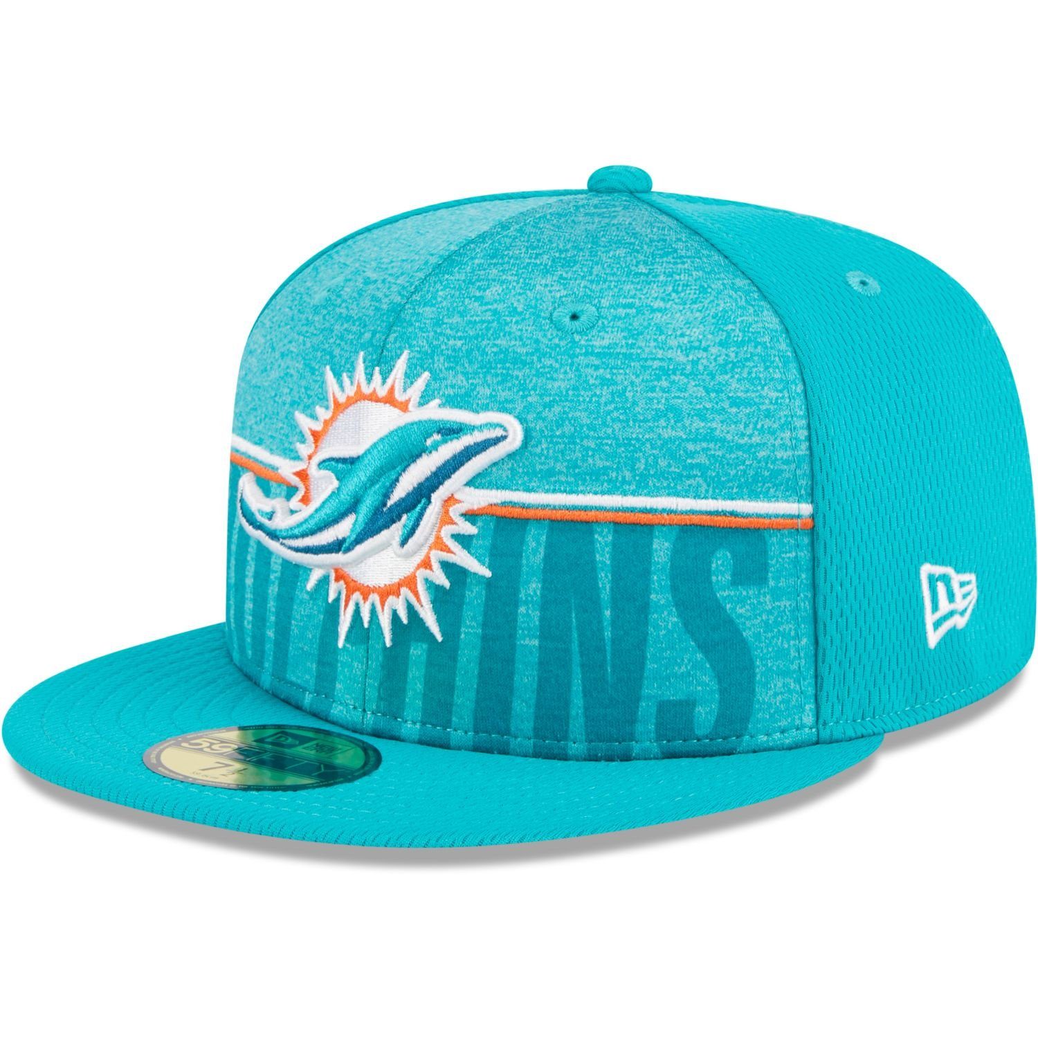 New Era Fitted Cap 59Fifty NFL TRAINING Miami Dolphins