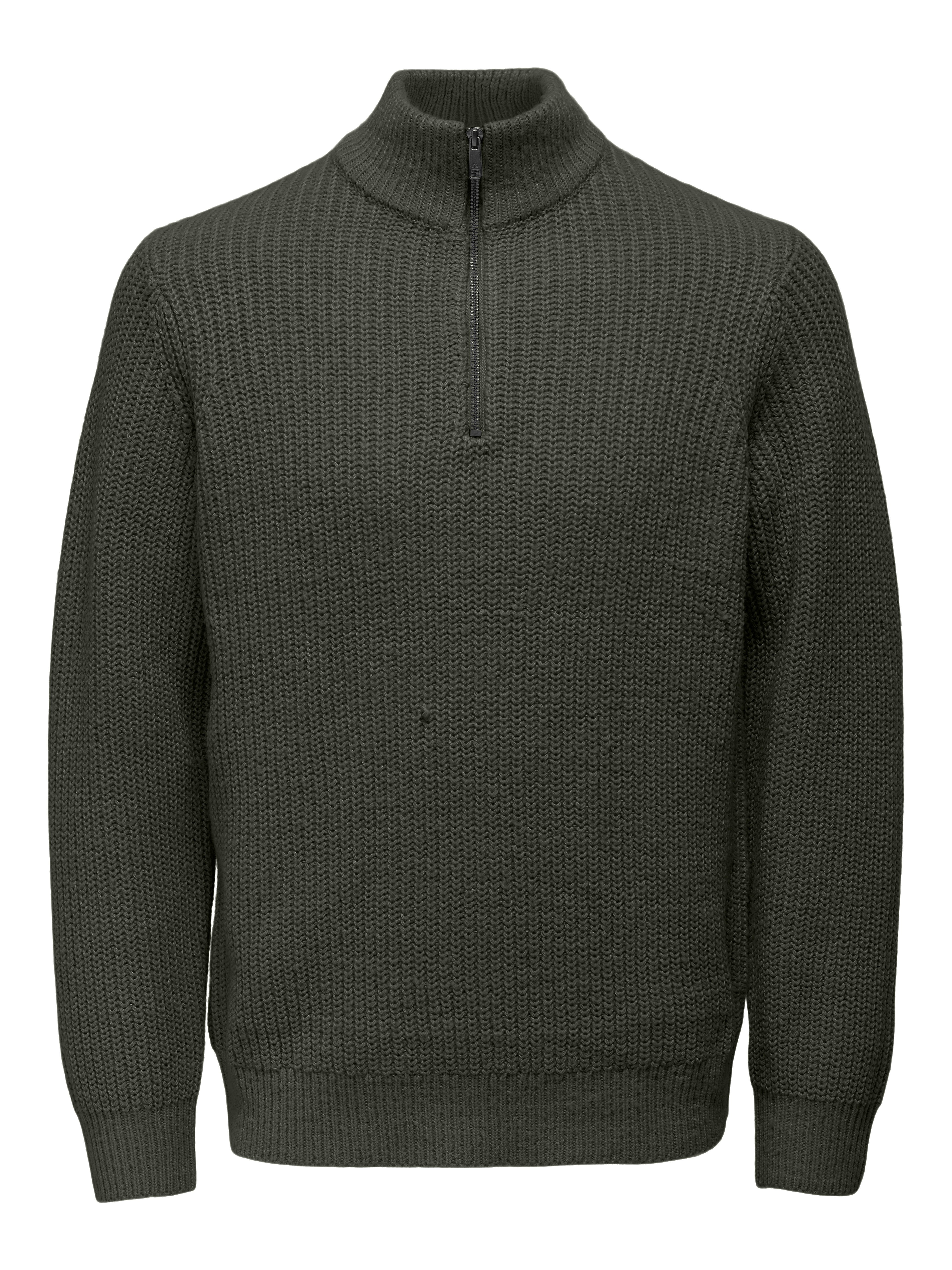 ONLY & SONS Troyer ONSROLF REG HALF ZIP NECK KNIT - OTL günstig online kaufen