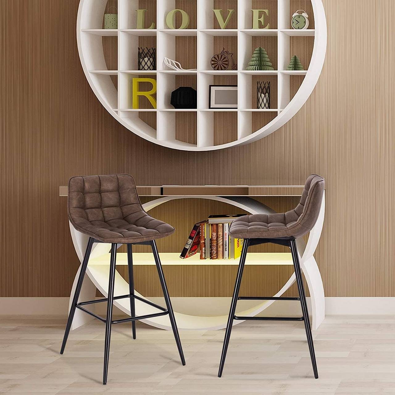 Woltu Barhocker (2 St), Designer Barstuhl günstig online kaufen