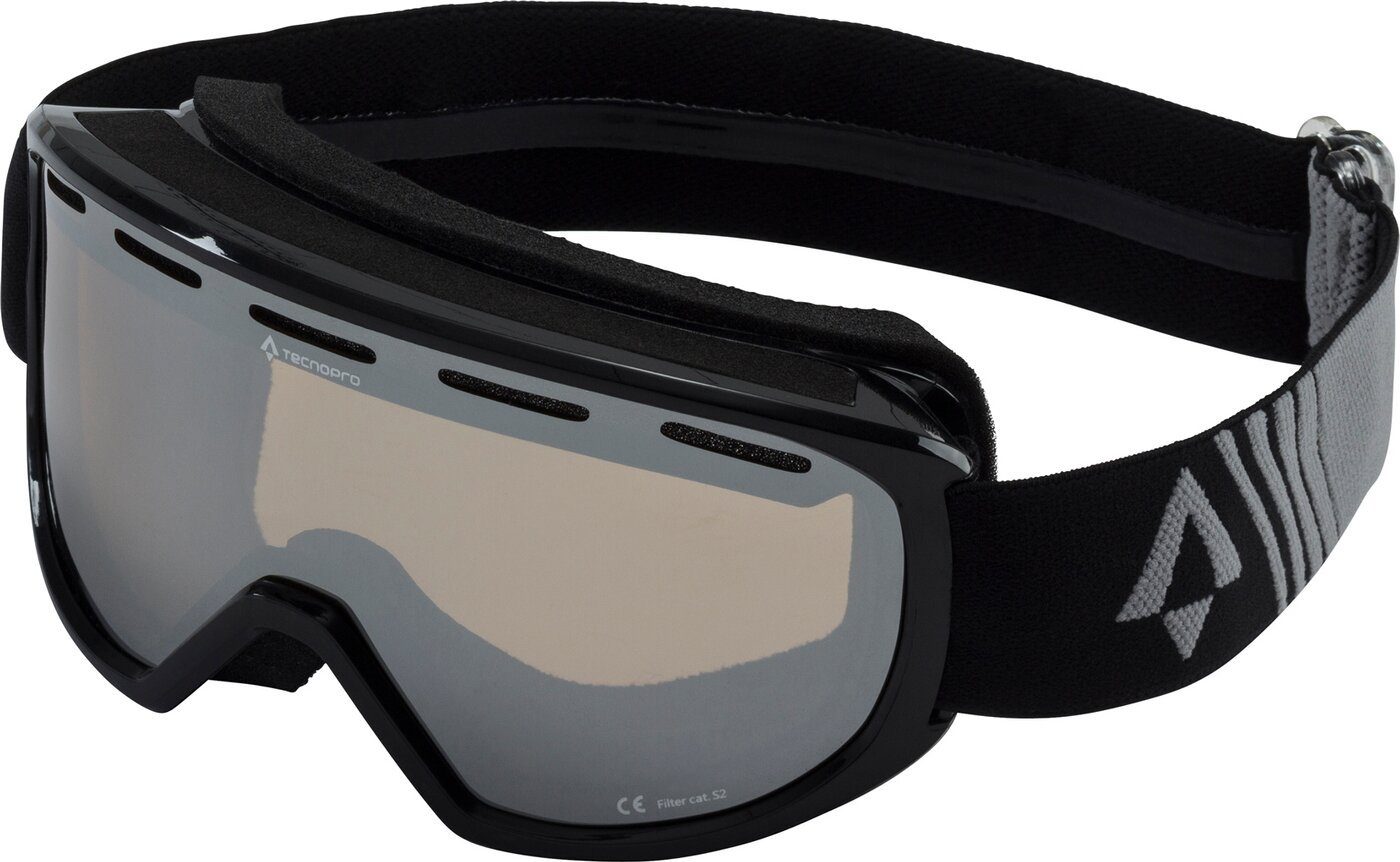 TECNOPRO Skibrille Ski-Brille Pulse 2.0 Plus BLACK/GREY DARK