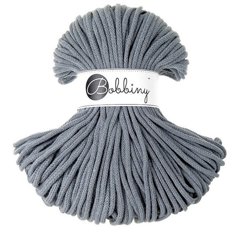 Bobbiny Bobbiny 5 mm Premium Flechtkordel 100 m Häkelwolle, 100 m (Baumwoll-Kordel - ideal für Häkel- und Makramee-Projekte), 500 g