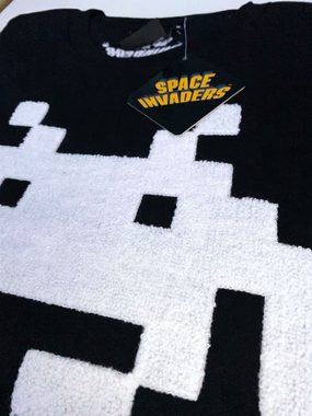 Space Invaders Sweatshirt SPACE INVADERS Retro Games Sweatshirt schwarz Chenille