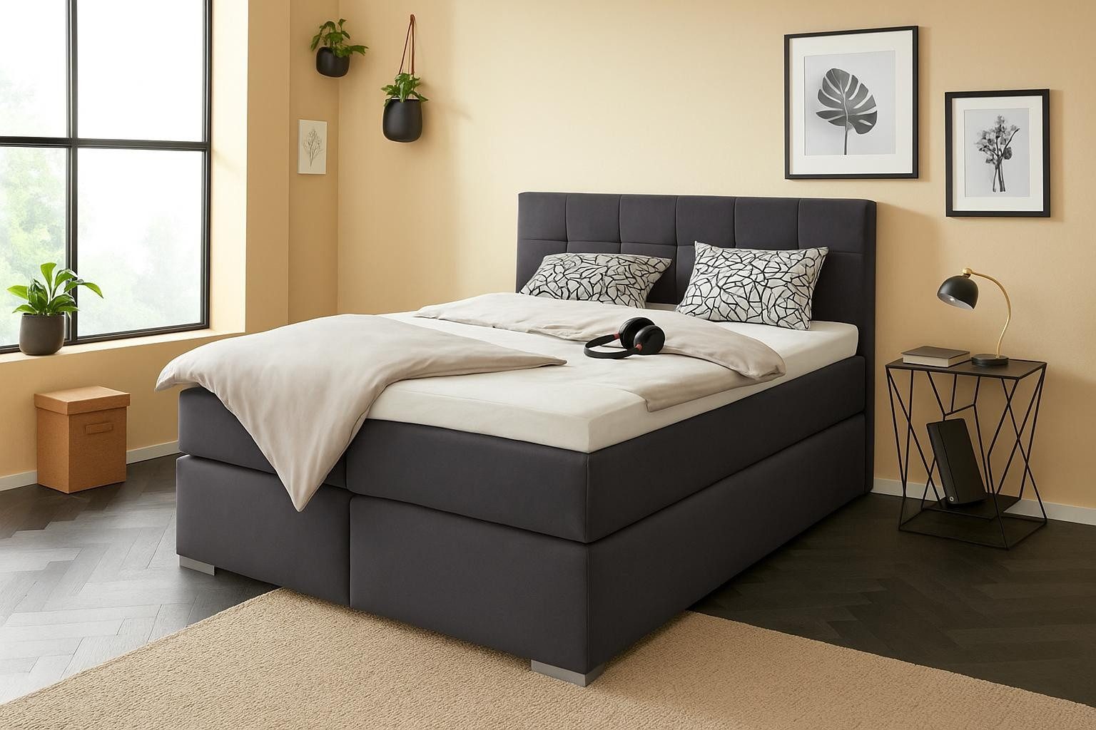 A&J MöbelLand GmbH Boxspringbett TOM mit günstig online kaufen