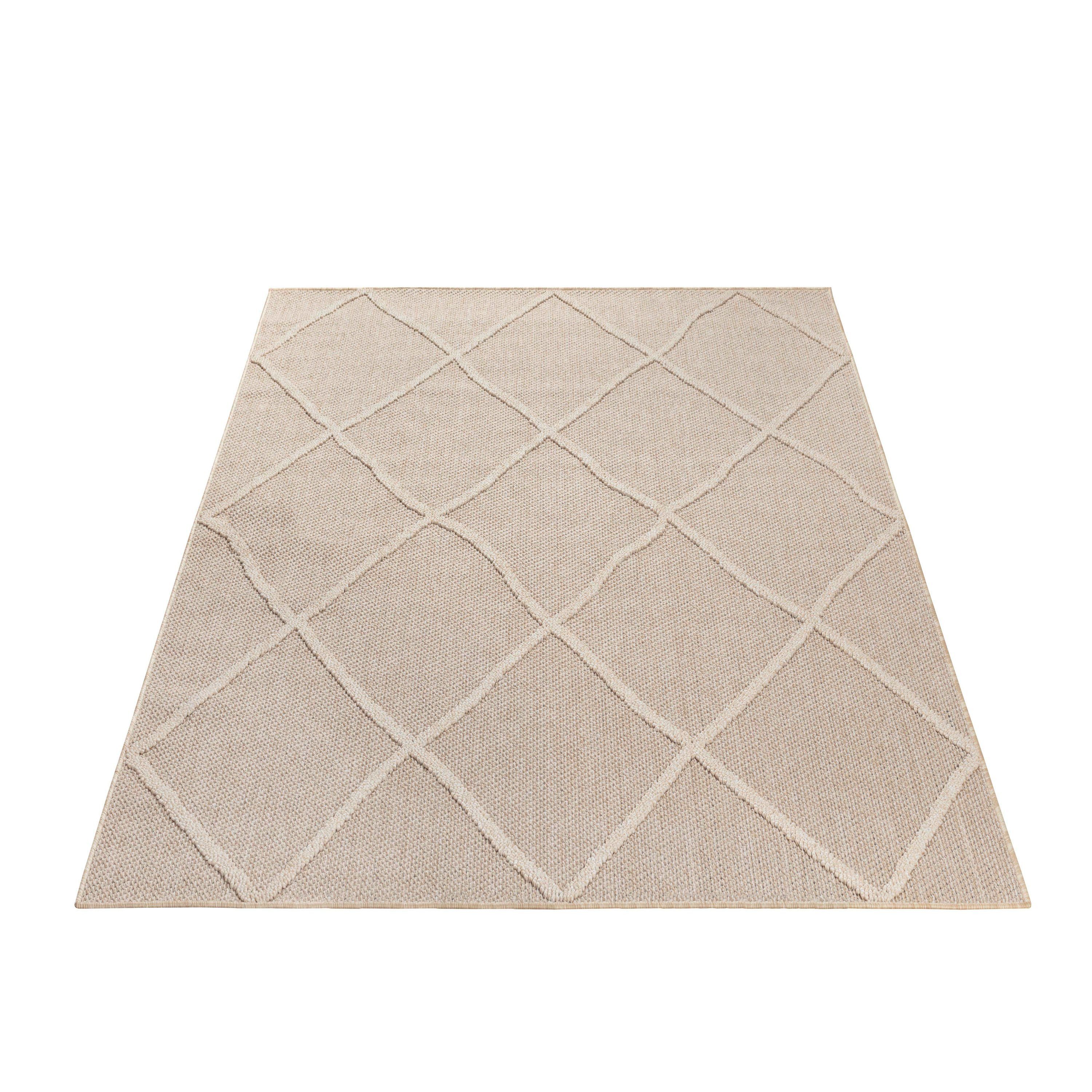 Carpettex Outdoorteppich Boho-Design, Läufer, Höhe: 8 günstig online kaufen