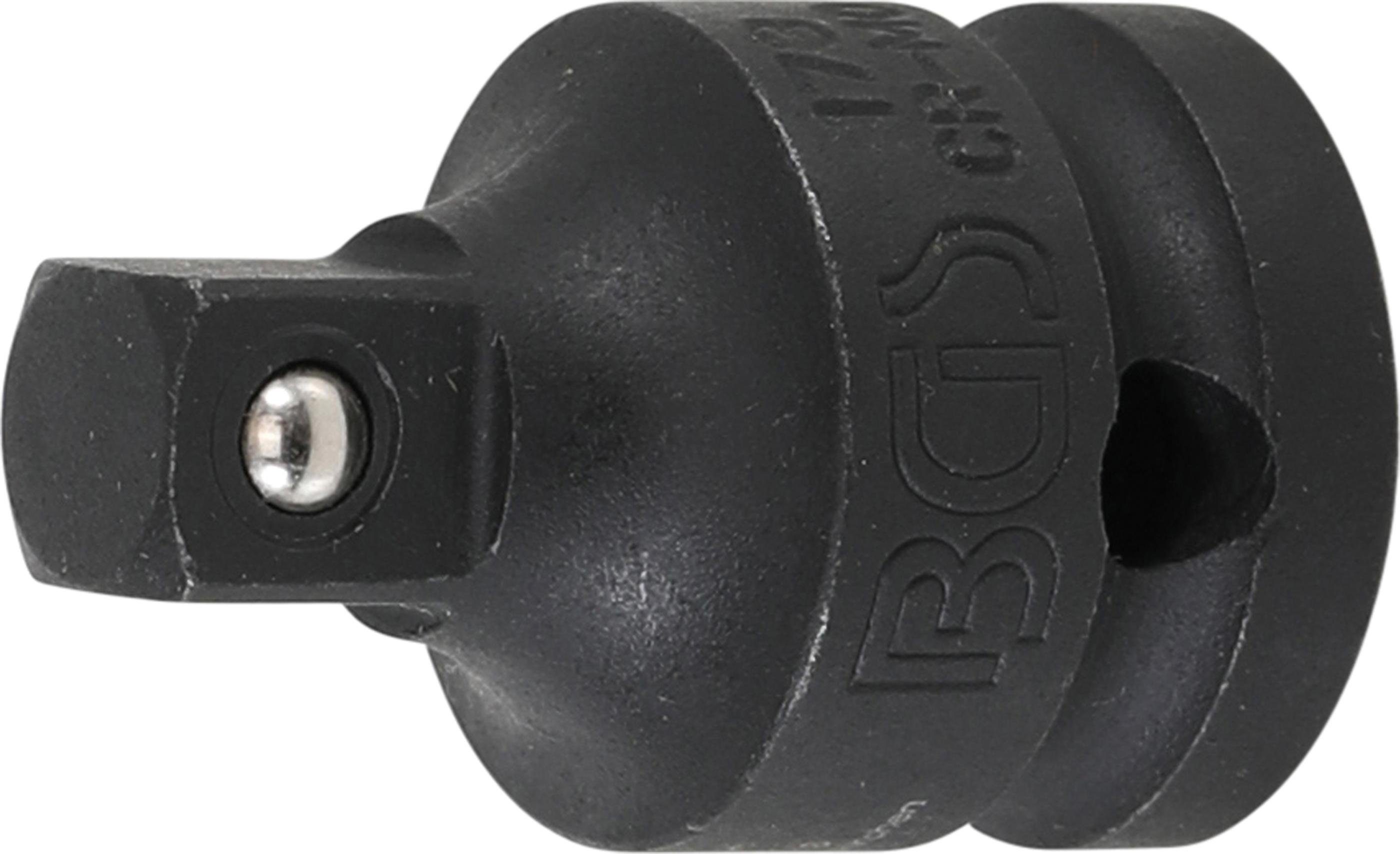 BGS technic - mm mm (3/8) Ratschenringschlüssel Kraft-Steckschlüssel-Adapter, (1/2) 12,5 10 Außenvierkant Innenvierkant