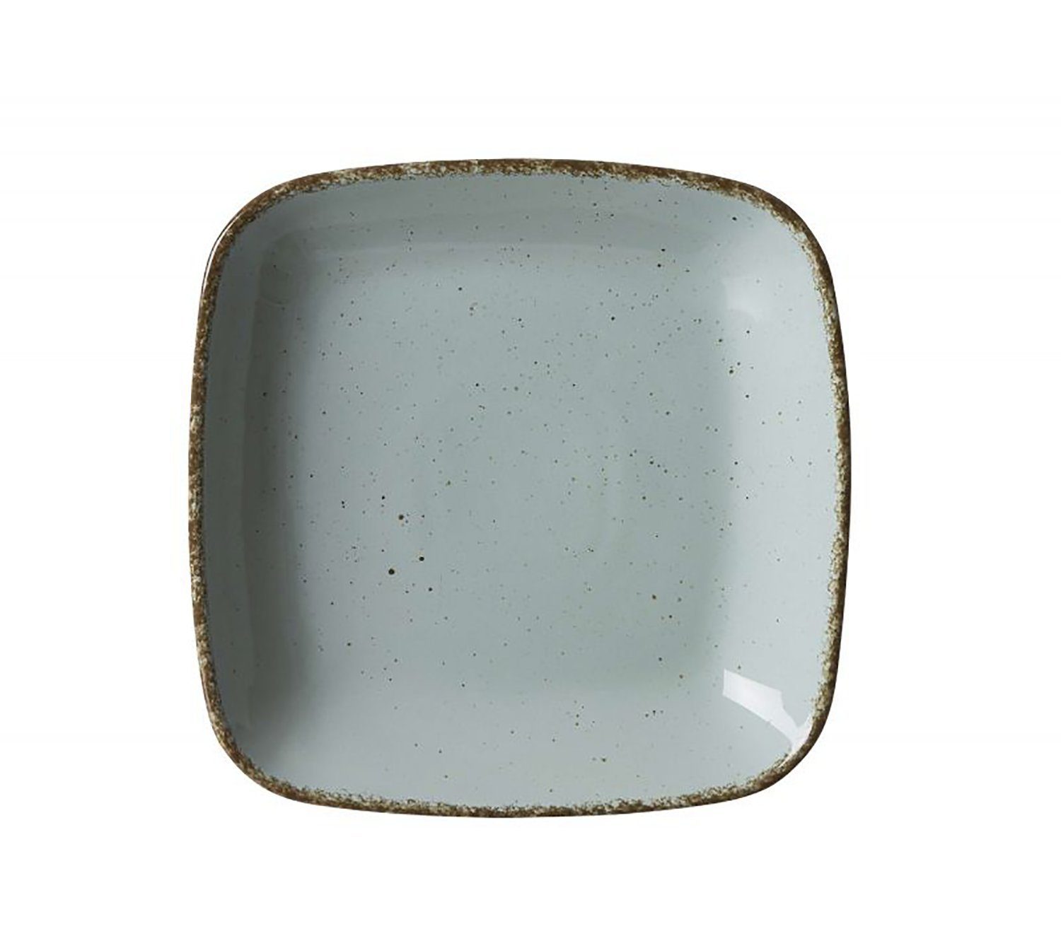 Ritzenhoff & Breker Суповая тарелка Суповая тарелка Тарелки Casa Porzellan blau eckig 22 x 22 x 4 cm, (1 St), Spülmaschinefest