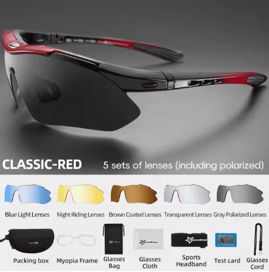 ROCKBROS Sonnenbrille Fahrradbrille – Polarisierte, Photochrome günstig online kaufen
