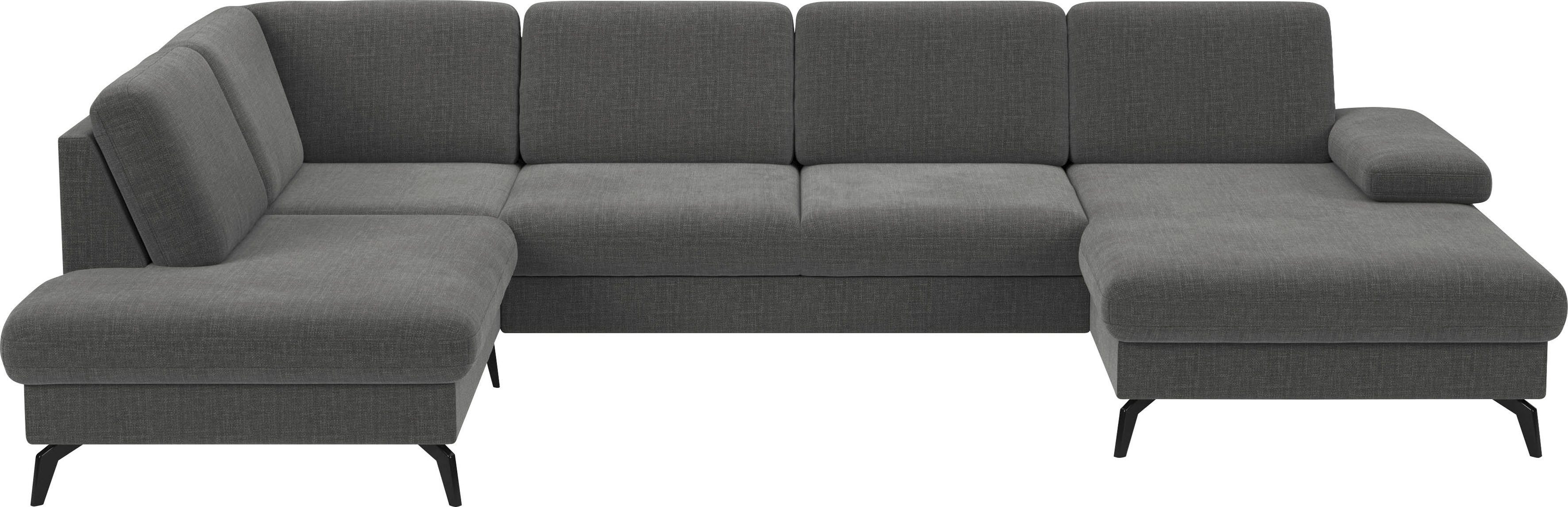 sit&more Wohnlandschaft Morris U-Form, inkl. Sitztiefenverstellung, günstig online kaufen